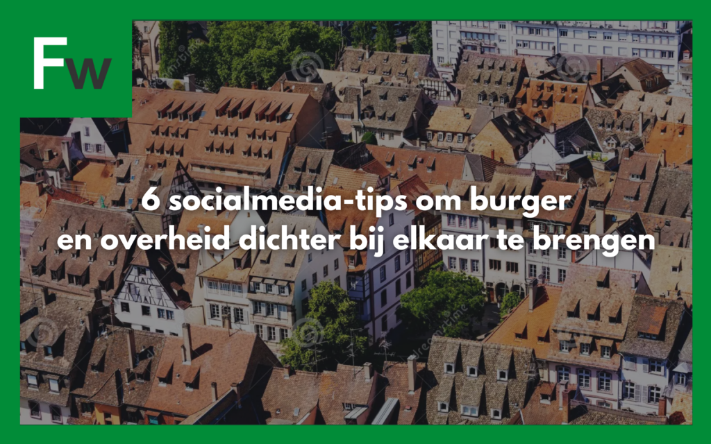 Inspiratie - Frankwatching artikel: kloof tussen burger en overheid verkleinen