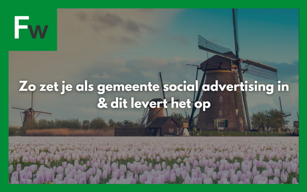 Inspiratie - Frankwatching artikel: social advertising voor gemeenten