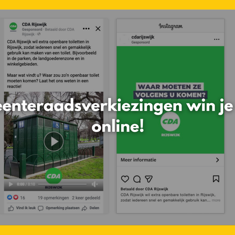 Inspiratie - gemeenteraadsverkiezingen campagnes